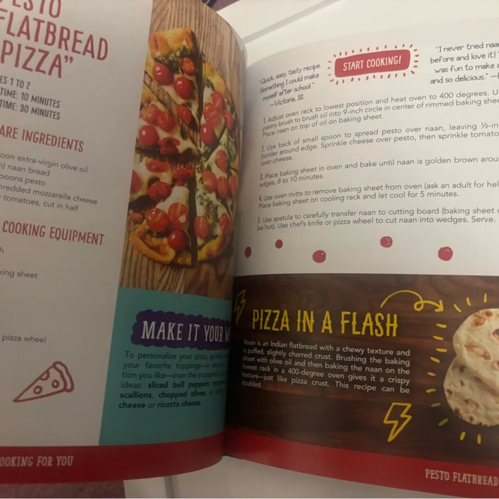 Children’s Cook Book and Recipe Sheets